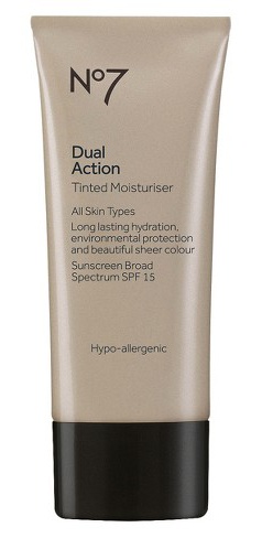 No7 Dual Action Tinted Moisturizer Spf 15