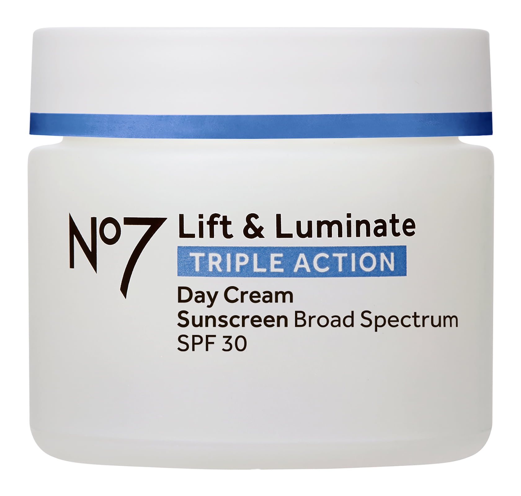 No7 Lift And Luminate Triple Action Day Cream Sunscreen Broad Spectrum SPF 30