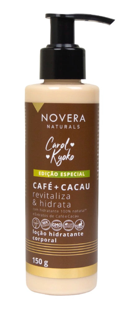 Novera Loção Hidratante Corporal Cafe E Cacau