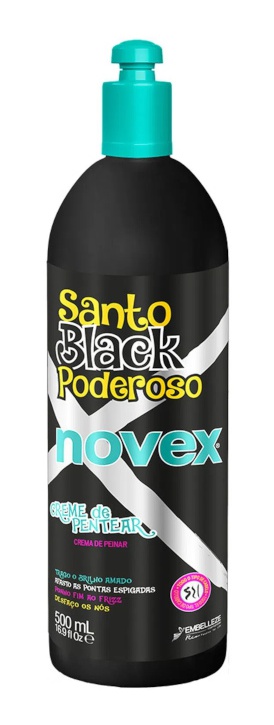 Novex Santo Black Poderoso Creme De Pentear