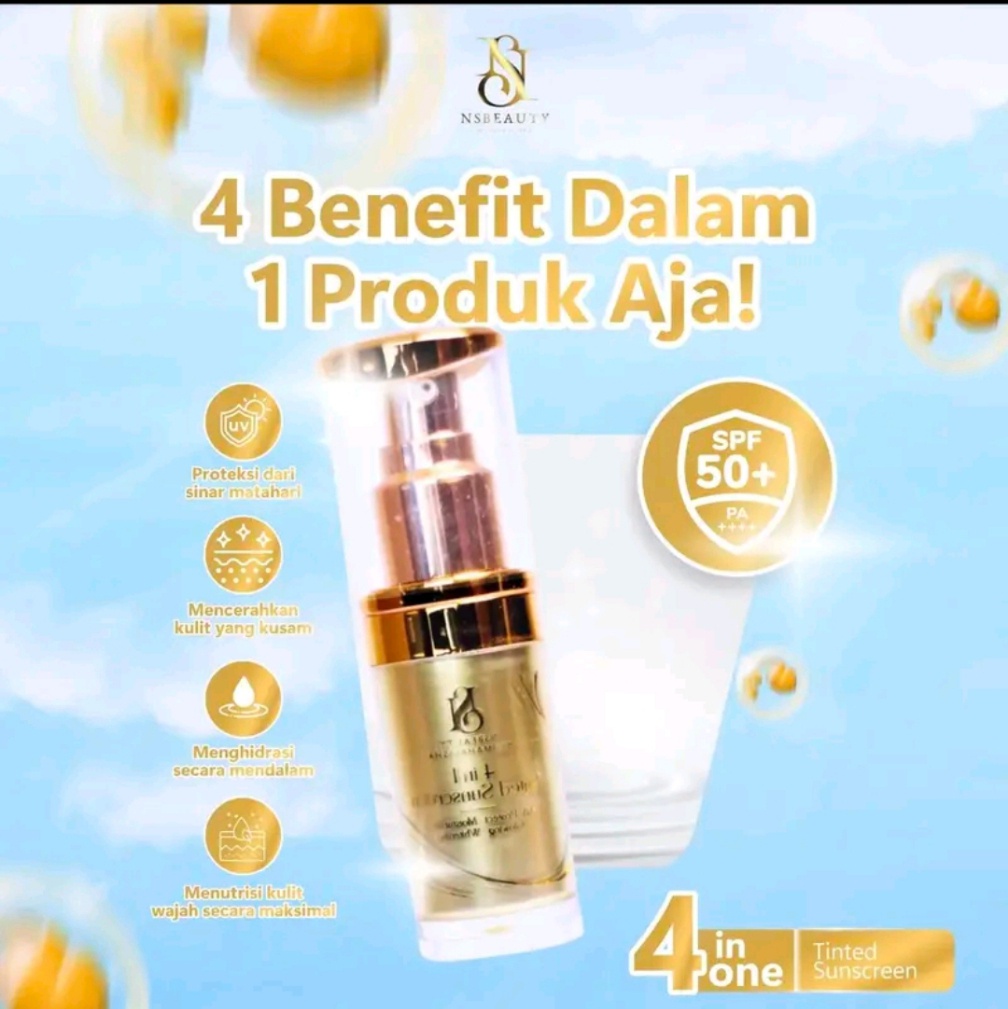 Ns Beauty Tinted Sunscreen 4 In 1 With SPF