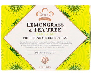 Nubian Heritage Lemongrass & Tea Tree Bar Soap