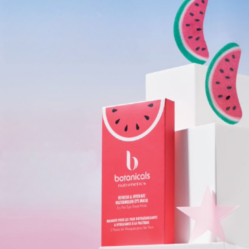 Nutrimetics Refresh And Hydrate Watermelon Eye Mask