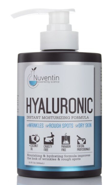 Nuventin Hyaluronic Acid Cream For Face & Body W/Coconut Oil & Shea Butter