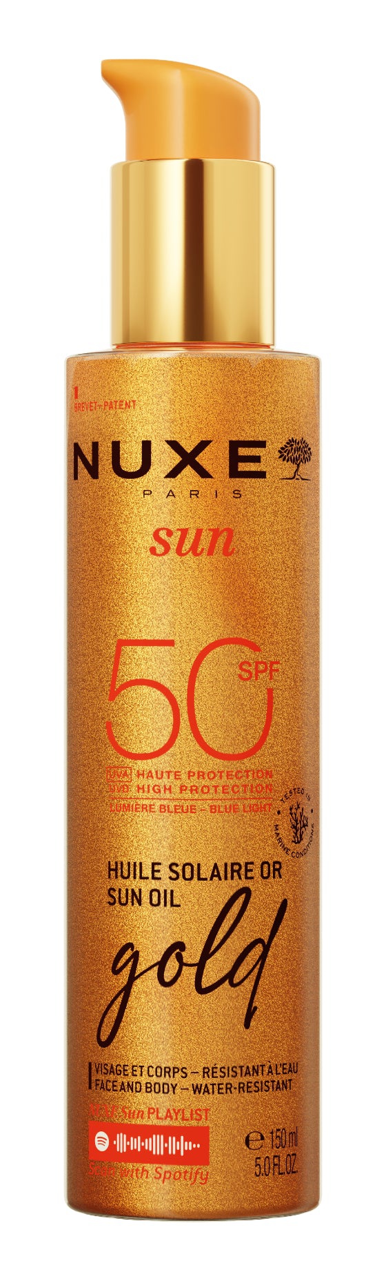 Nuxe Sun Gold Oil SPF 50