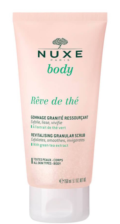 Nuxe body Rêve de thé Revitalising Granular Scrub