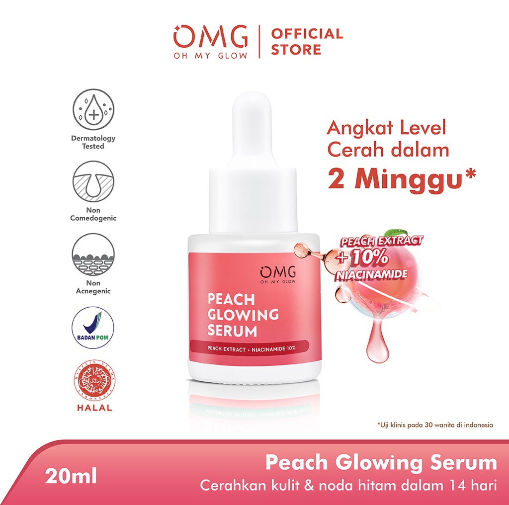 OMG Oh My Glow Peach Glowing Serum