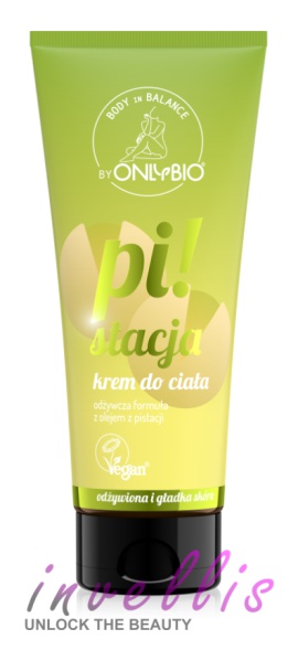 ONLYBIO Body In Balance By Onlybio Krem Do Ciała, Odżywczy, Pistacja
