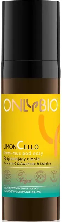 ONLYBIO Limoncello Brightening Eye Cream-mousse