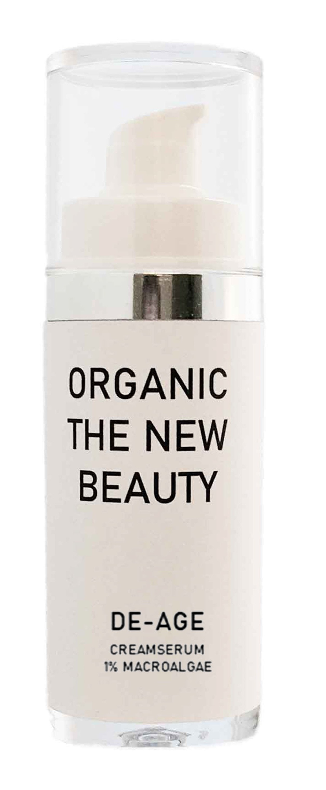 ORGANIC THE NEW BEAUTY de-age creamserum 1% Macroalgae