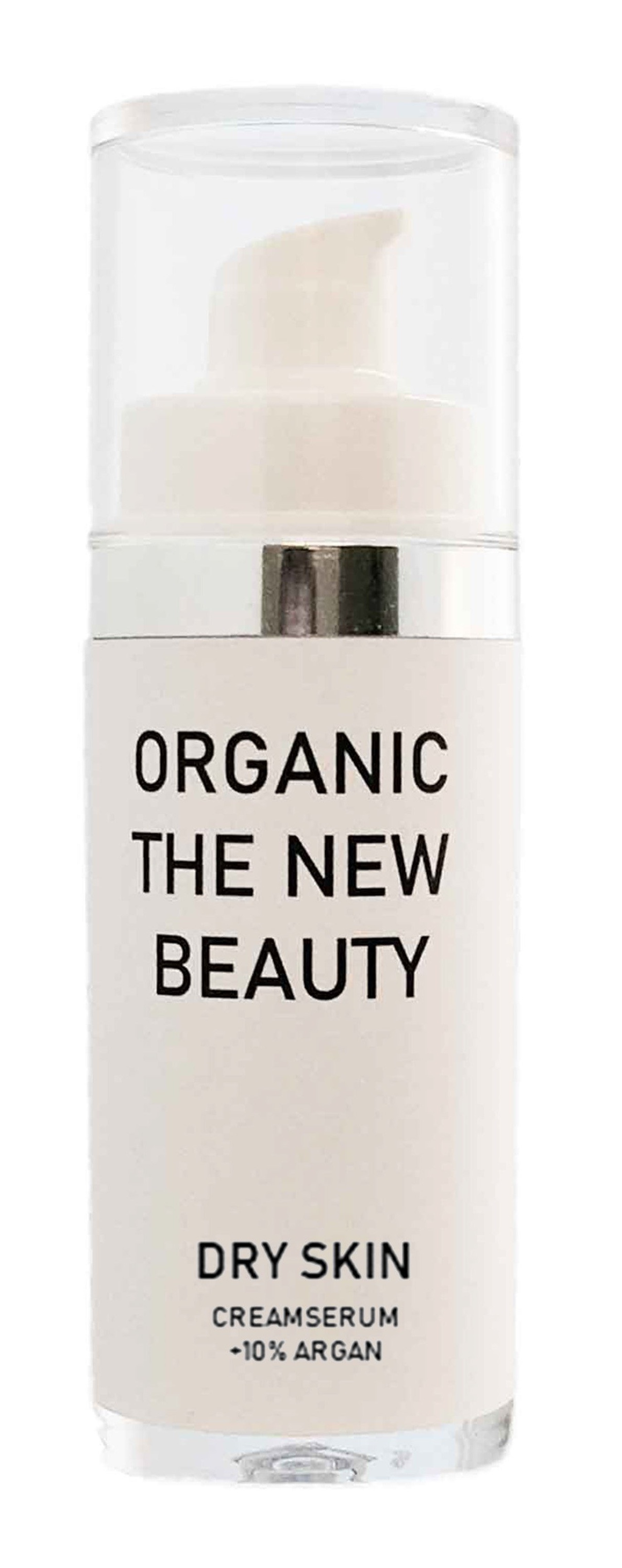 ORGANIC THE NEW BEAUTY dry skin creamserum 10% argan oil