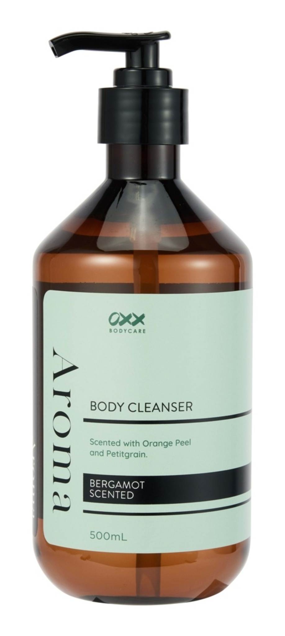 OXX SKINCARE Kmart Oxx Bodycare Aroma Body Cleanser 500ml - Bergamot, Orange Peel And Petitgrain Scented