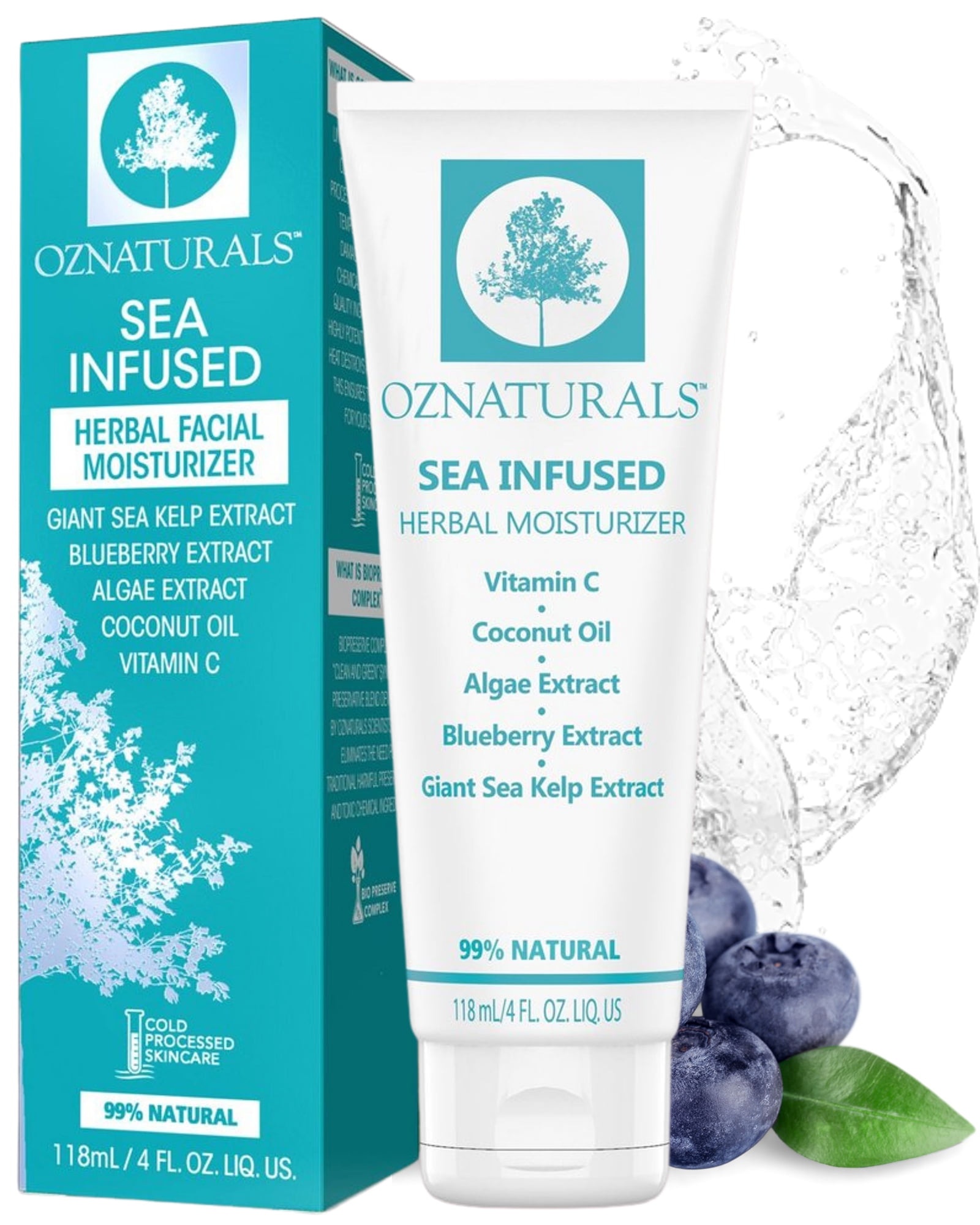 OZNaturals Sea Infused Herbal Moisturizer