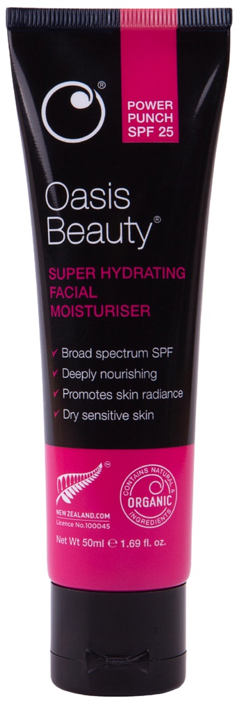 Oasis Beauty Power Punch Super Hydrating Facial Moisturiser Spf 25 Pa+++
