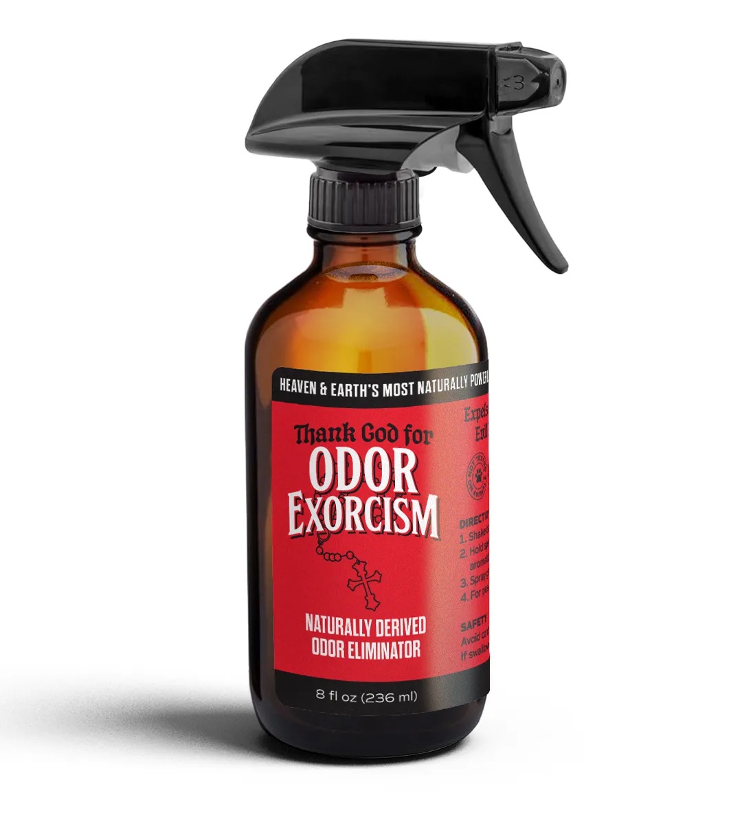 Odor Exorcism Naturally Derived Odor Eliminator Spray