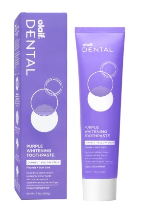 Olaif Purple Whitening Toothpaste