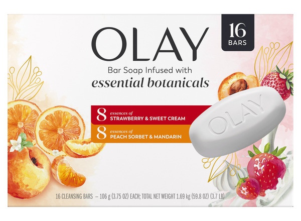 Olay Bar Soap Infused With Essential Bontanicals