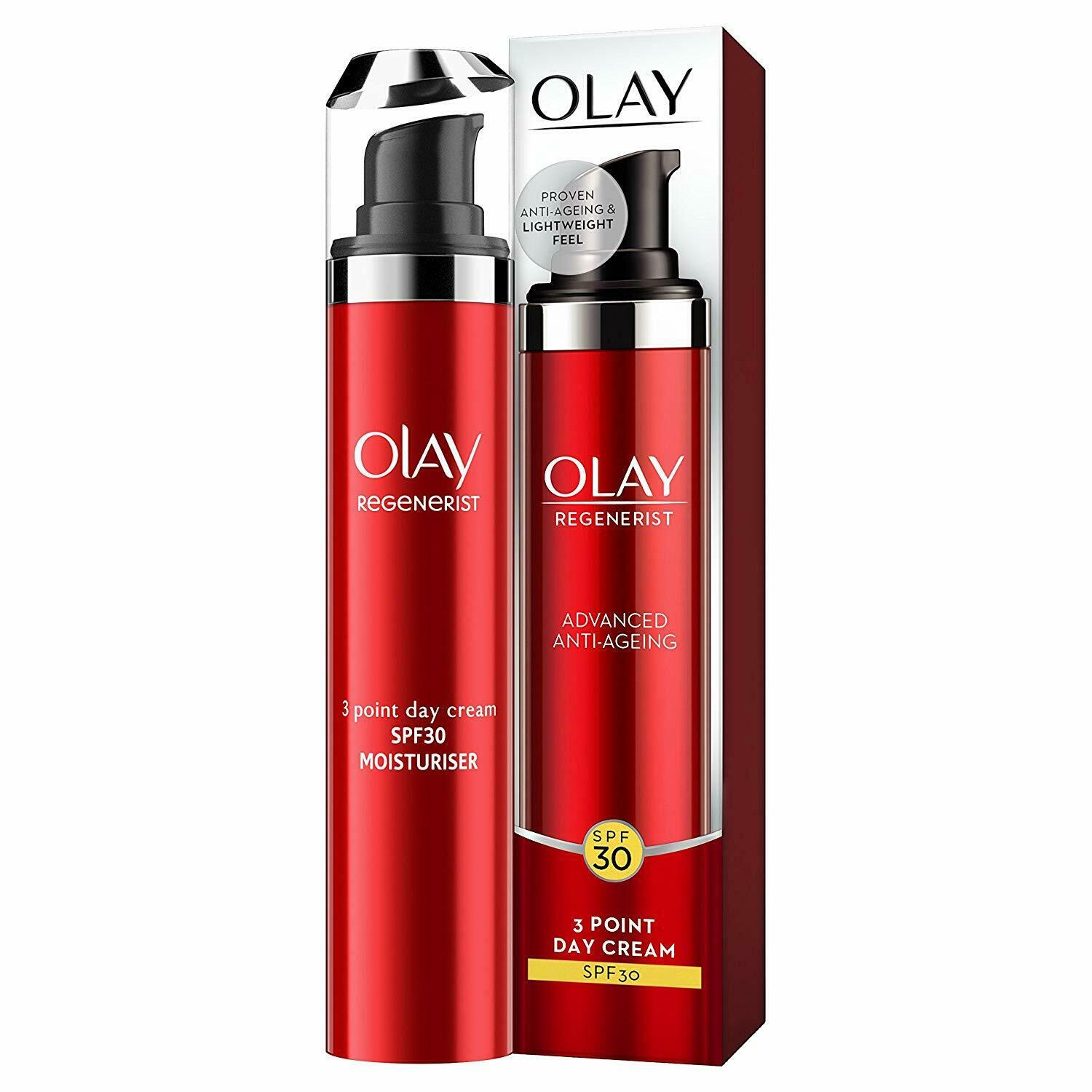 Olay Regenerist 3 Point Anti Aging Lightweight Day Cream SPF 30