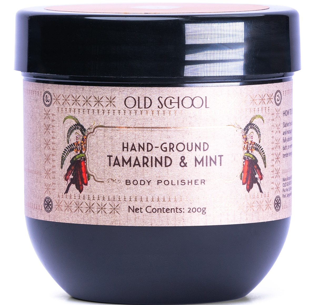Old School Rituals Hand-ground Tamarind & Mint Body Polisher