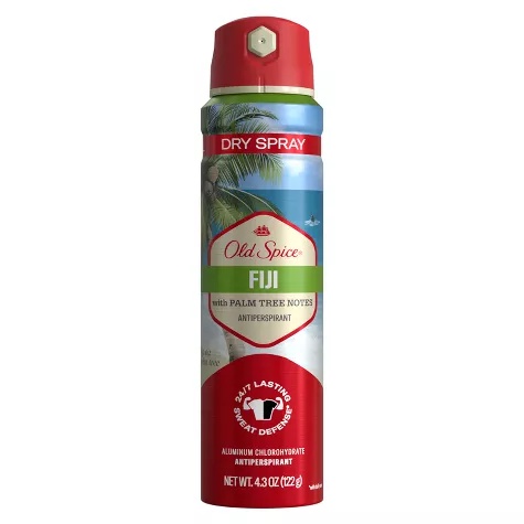 Old Spice Men's Antiperspirant & Deodorant Invisible Dry Spray