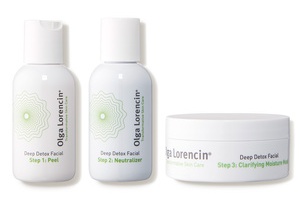 Olga Lorencin Skin Care Deep Detox Facial In A Box