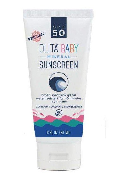 Olita Baby Organic Sunscreen Lotion SPF 50