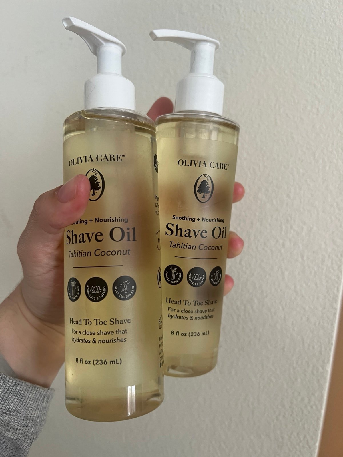 Olivia Care Soothing + Nourishing Shave Oil Tahitian Coconut