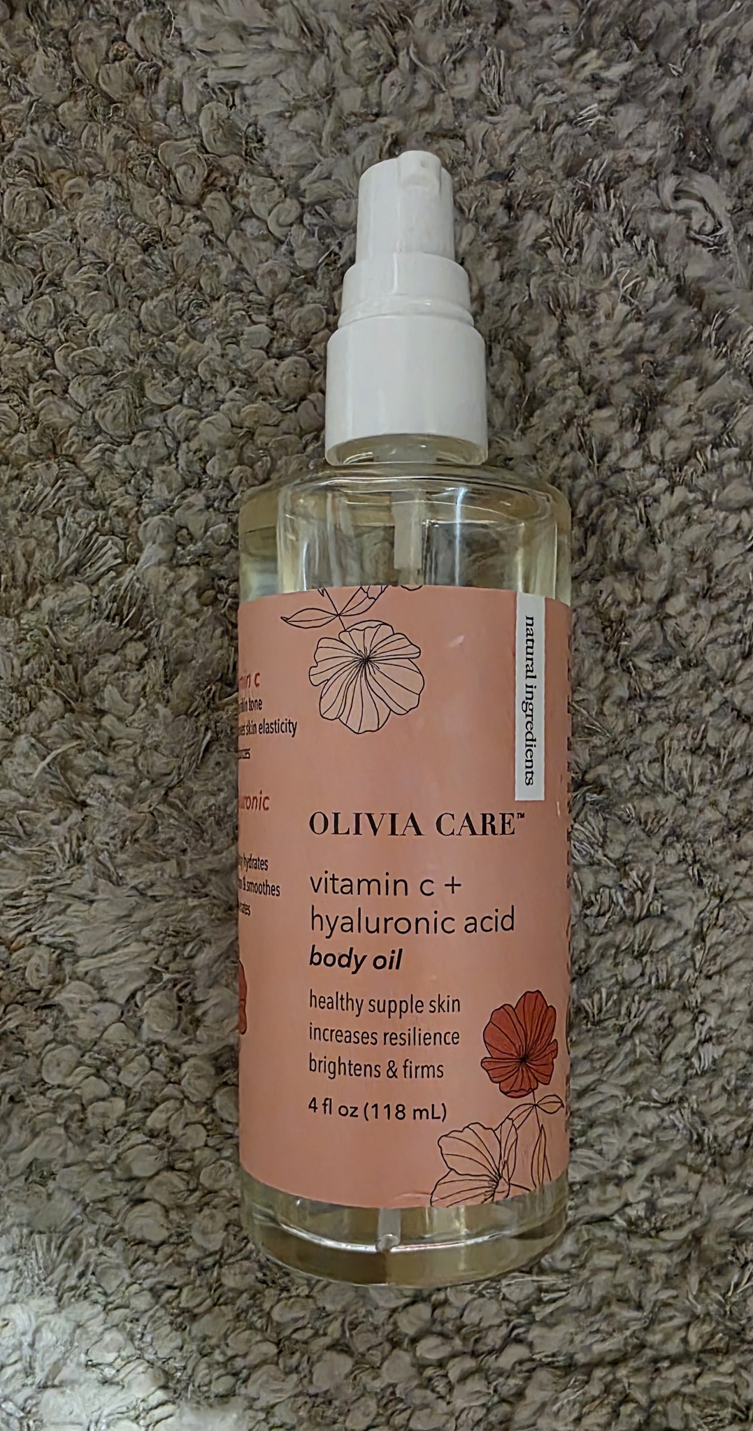 Olivia Care Vitamin C + Hyaluronic Acid Body Oil