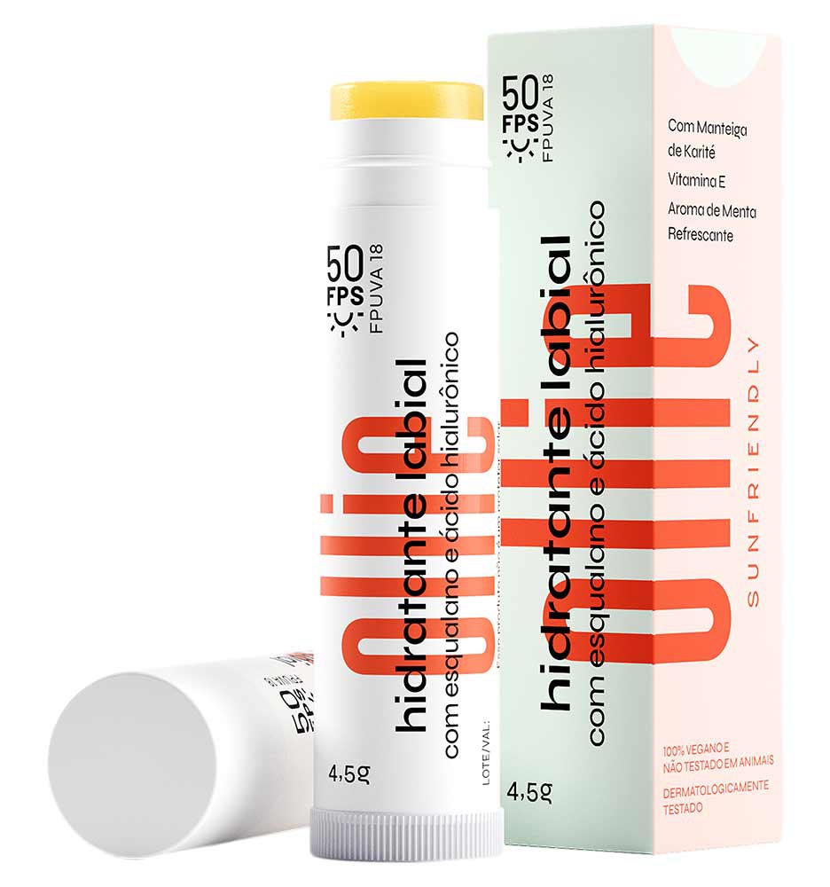 Ollie Hidratante Labial Com FPS 50