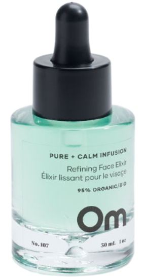Om Organics Pure + Calm Infusion Refining Face Elixir
