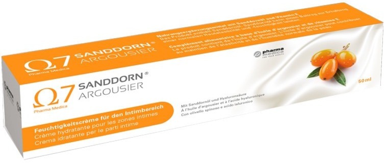 Omega 7 Sanddorn Argousier Feuchtigkeitscreme für den Intimbereich