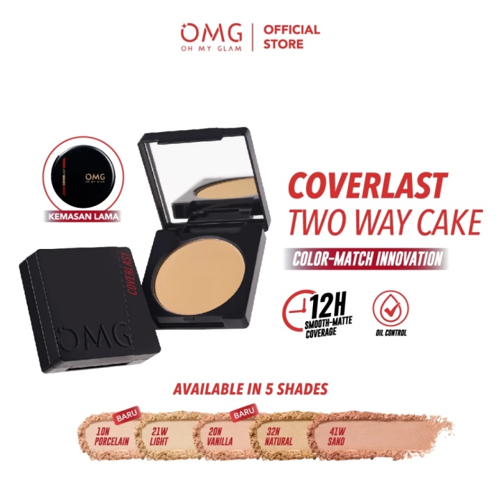 Omg! Coverlast Two Way Cake