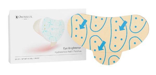 Omnilux Skincare Eye Brightener Hydrocolloid Patch