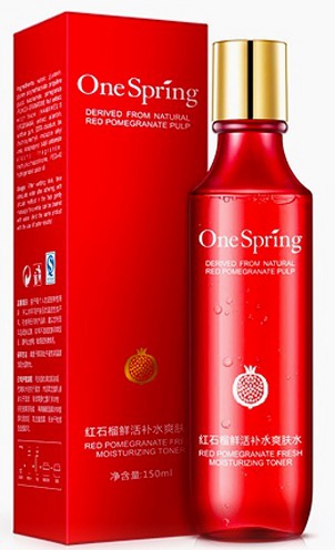 One Spring Red Pomegranate Moisturizing Toner