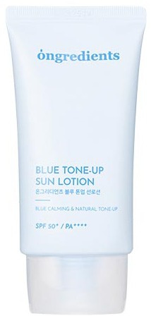 Ongredients Blue Tone-up Sun Lotion