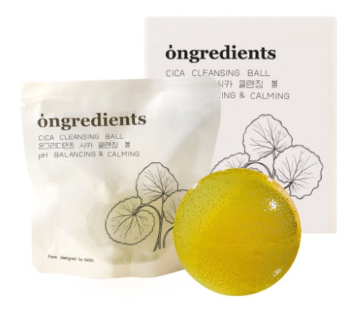 Ongredients Jeju Cica Cleansing Ball
