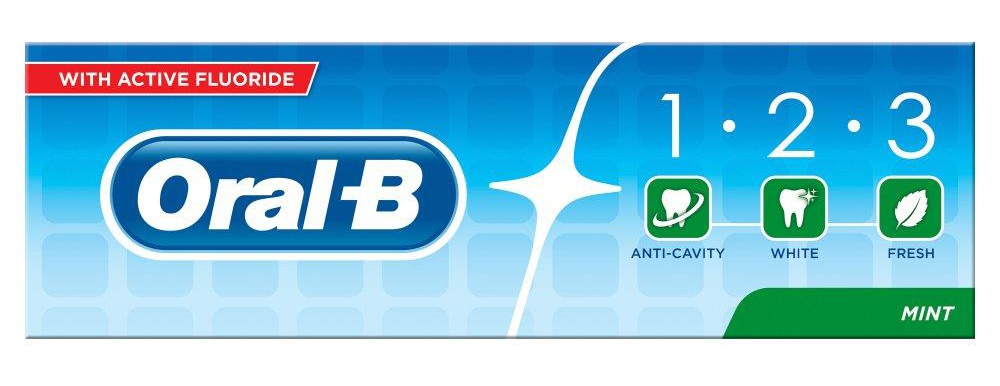Oral-b Anti Cavity White Fresh Mint Toothpaste