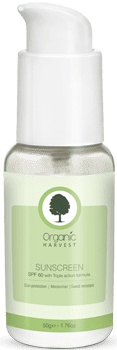 Organic Harvest Sunscreen SPF 60 With Triple Action Formula
