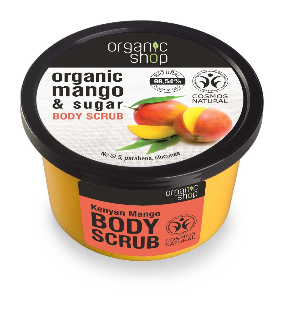 Organic Shop Body Scrub - Organic Mango & Sugar
