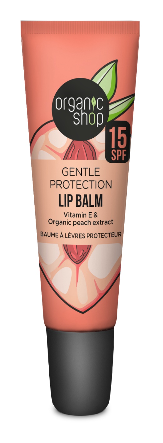 Organic Shop Gentle Protection Vitamin Booster Lip Balm SPF15