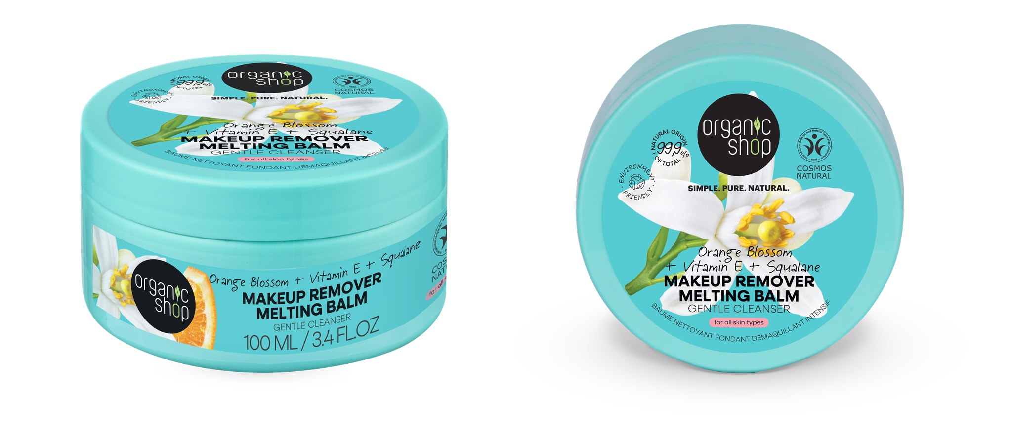 Organic Shop Makeup Remover Melting Balm Gentle Cleanser