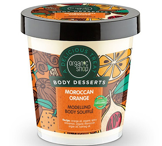 Organic Shop Modelling Body Soufflé Moroccan Orange