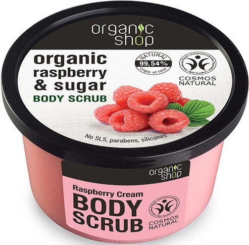 Organic Shop Organic Raspberry & Sugar Body Scrub