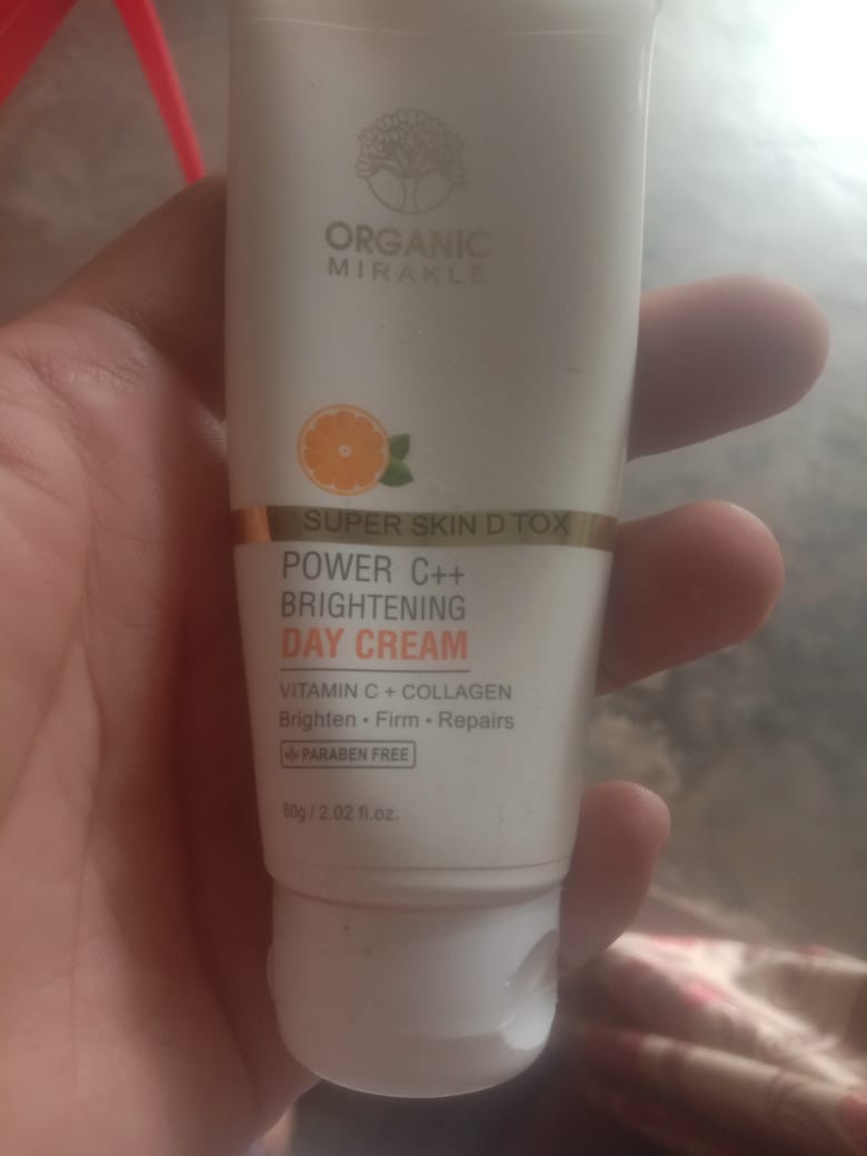 Organic mirakle Collagen Vit C Cream