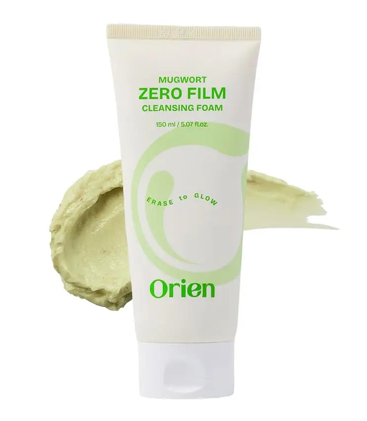 Orien Mugwort Zero Film Cleansing Foam