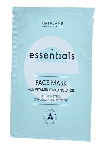 Oriflame Essentials Face Mask With Vitamin E & Canola Oil