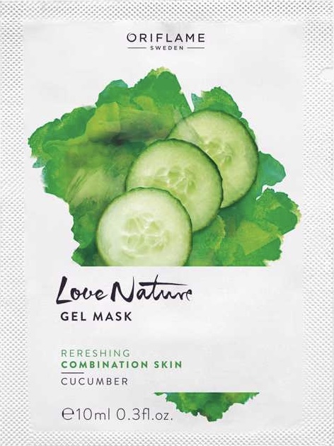 Oriflame Love Nature Gel Mask Cucumber
