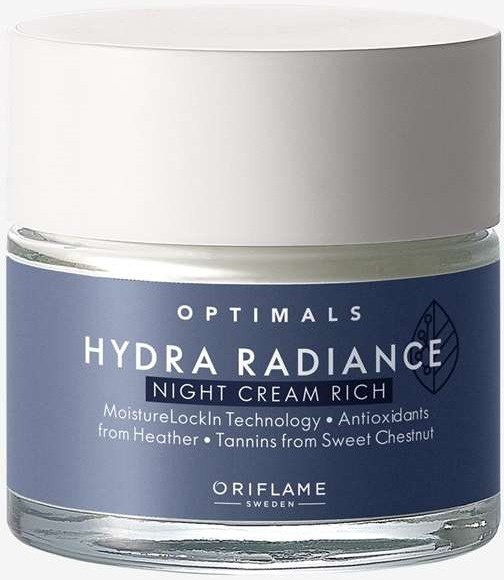 Oriflame Rich Night Cream Hydra Radiance Optimals