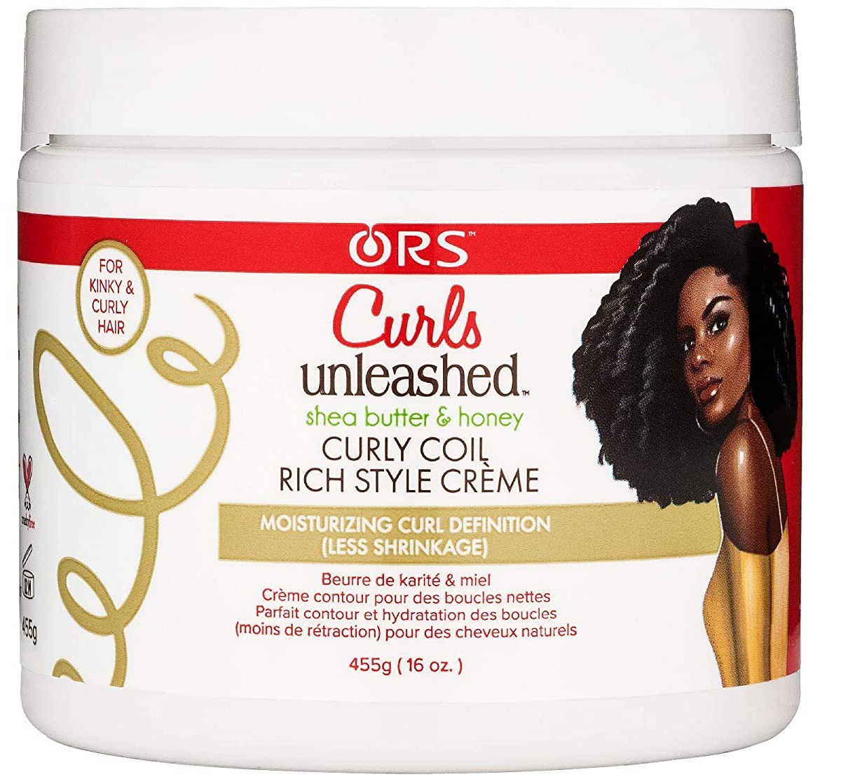 Ors Shea Butter & Honey Curly Coil Rich Style Cream