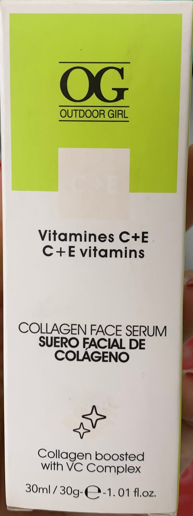 Outdoor Girl Vitamina C+E Collagen Serum
